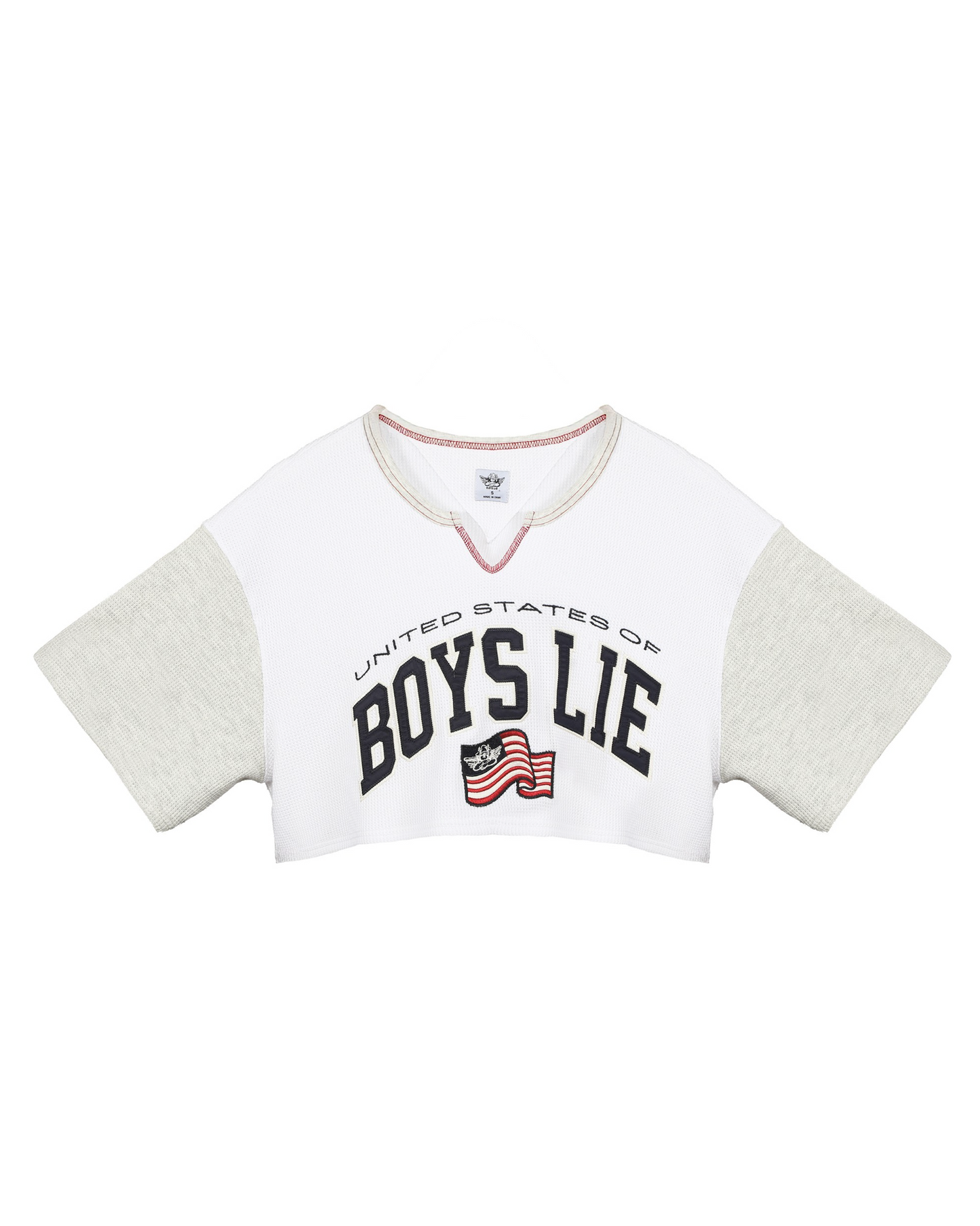 UNITED STATES OF BOYS LIE TOMBOY CROP